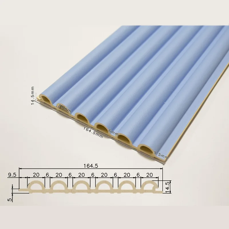 156 హాలో సెమీ-సర్క్యులర్ 6-గ్రిడ్ ఫ్లూటెడ్ ప్యానెల్