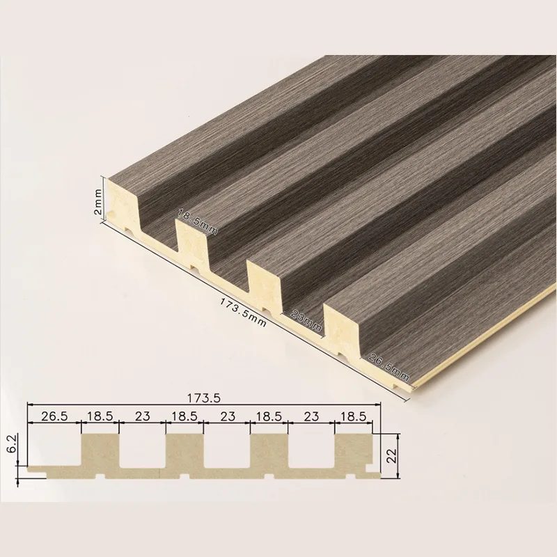 166 సాలిడ్ 4-గ్రిడ్ ఫ్లూటెడ్ ప్యానెల్