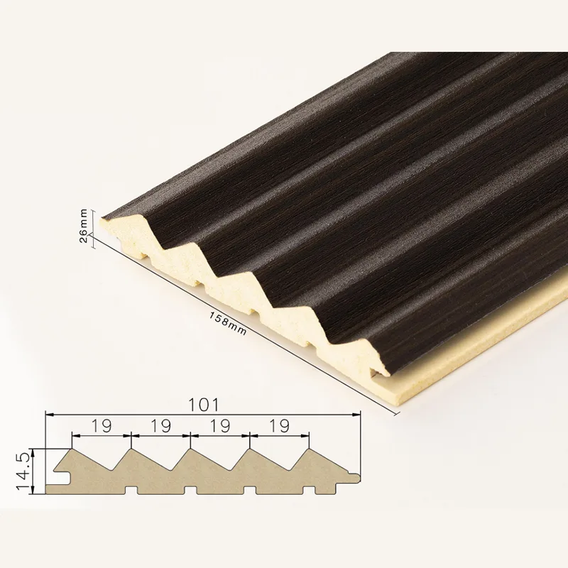 95 సాలిడ్ స్పెషల్-ఆకారపు 5-గ్రిడ్ ఫ్లూటెడ్ ప్యానెల్