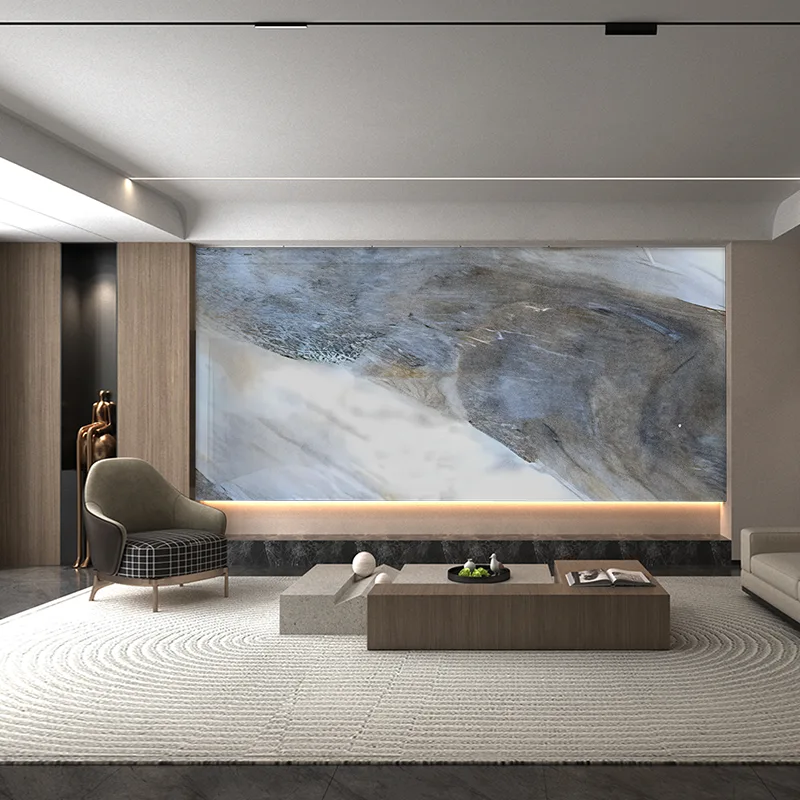 అమెజాన్ గ్రీన్ మరియు బ్లూ సిరీస్ మార్బుల్ బ్యాక్‌గ్రౌండ్ వాల్ ప్యానెల్